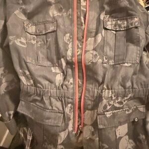 Harley-Davidson Black/Gray Jacket with Red Accents